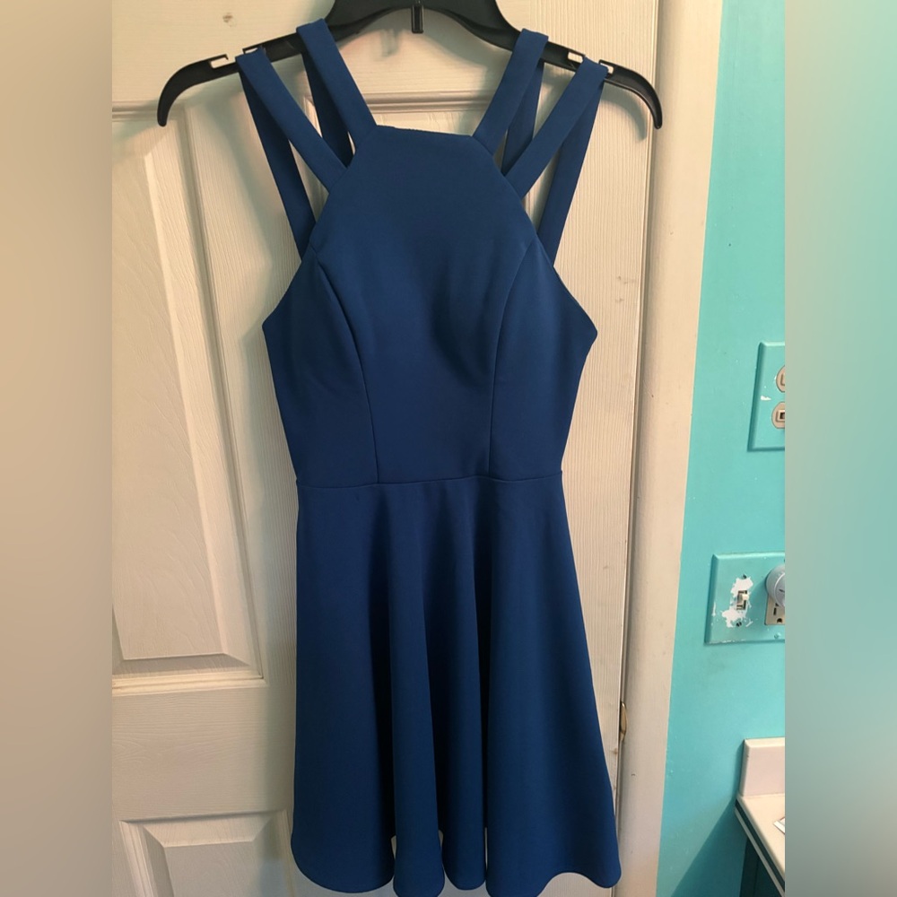 B. Smart Royal Blue Dress